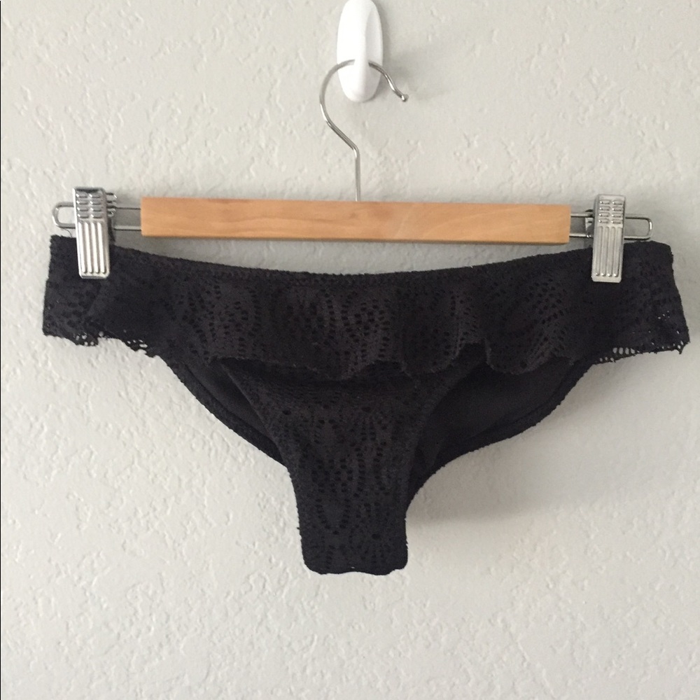 Black bikini bottoms
